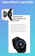 1 Schermata Galaxy Watch 4 App Guide