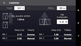 SW array (Subwoofer Array) capture d'écran 2