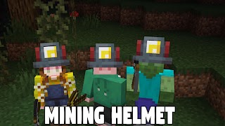 2 Schermata Mining Helmet Mod Minecraft PE