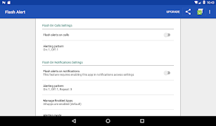 برنامه‌نما Flash alert عکس از صفحه