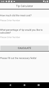 Tip Calculator पोस्टर