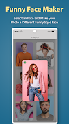برنامه‌نما Funny Face Maker - Face Warp عکس از صفحه