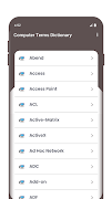 Computer Terms Dictionary スクリーンショット 1