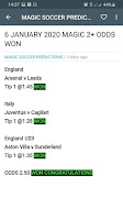 MAGIC SOCCER PREDICTI0NS screenshot 2