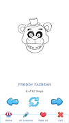 Cómo dibujar personajes FNAF captura de pantalla 3