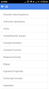 All Maths Formulas screenshot 1