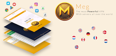 Meg VPN - Fast Secure VPN plakat