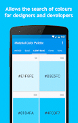 Material Color Palette ภาพหน้าจอ 1