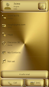 Dialer Theme Solid Gold drupe syot layar 3