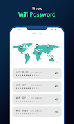 برنامه‌نما WiFi Password Show عکس از صفحه