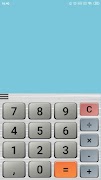 برنامه‌نما Калькулятор стильный, удобный عکس از صفحه