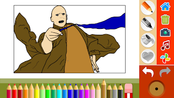 hogwarts legacy Coloring Book الملصق