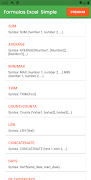 Formulas Excel Simple скриншот 1