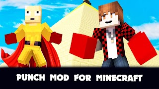 One Punch Mod for Minecraft PE постер