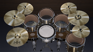 Simple Drums Basic: Batería 3D captura de pantalla 5