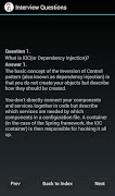 Java/Spring/J2EE Questionnaire syot layar 2
