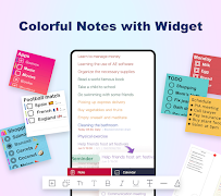 Notepad - Color Notes, Lists plakat