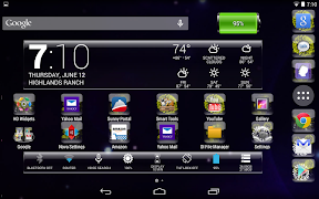 برنامه‌نما LC Fireworks Theme عکس از صفحه