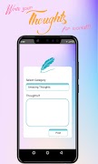 Thoughts تصوير الشاشة 3