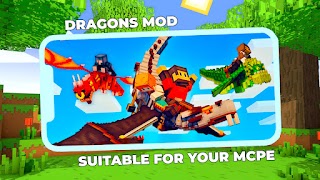 Dragons Mod for Minecraft PE Screenshot 5