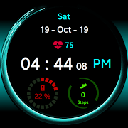 برنامه‌نما Racing Lines Watch Face عکس از صفحه