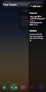 Fast Notes Home Widget & Edge 截图 1