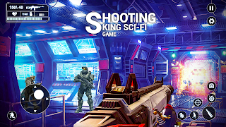 Sci-Fi Offline Shooting Games syot layar 4