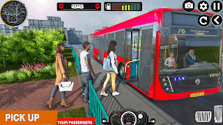 Bus Simulator 2024 Bus Games plakat