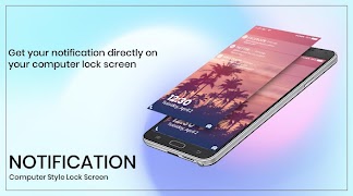 Computer Style Lock Screen 2020 screenshot 1