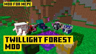 5 Schermata Mod Twilight Forest Minecraft