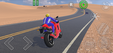 Ragdoll Bike Fall screenshot 1