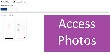 Mobile Laptop Files Transfer 截图 1