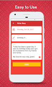 Diary - Pattern Lock Screenshot 5