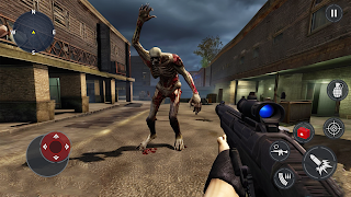FPS Zombie Gun Shooting Games ポスター