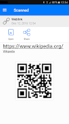 QR कोड रीडर स्क्रीनशॉट 3