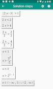 ALGEBRATOR-step-by-step solver capture d'écran 5