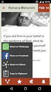 4 Schermata Ramana Maharishi Daily