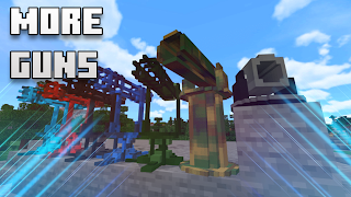 Mod Senjata untuk Minecraft syot layar 2