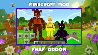 Fnaf Mod for Minecraft PE скриншот 1