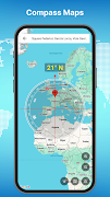 Compass - GPS Map Camera ภาพหน้าจอ 3