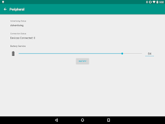 BLE Peripheral Simulator تصوير الشاشة 4