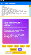 Editor de código visual captura de pantalla 5