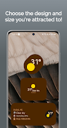 Pixel Weather Widget & Themes captura de pantalla 4