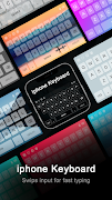 Keyboard For Iphone 13 Android स्क्रीनशॉट 4