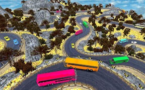 Real Off jalan Tour Coach Bus Simulator 2017 syot layar 1