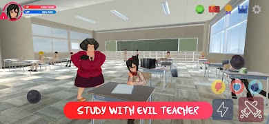 3 Schermata High School Simulator 3D