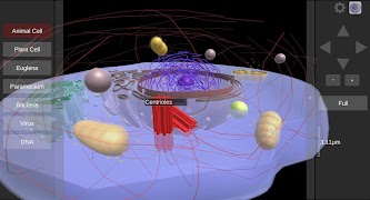 3D Virtual Cell captura de pantalla 2