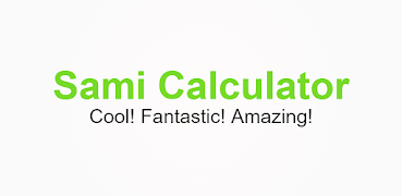 برنامه‌نما Sami Calculator عکس از صفحه