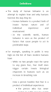 Human Behavior 截图 1