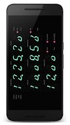 برنامه‌نما PsPsClock"Calc" Clock & Cal عکس از صفحه